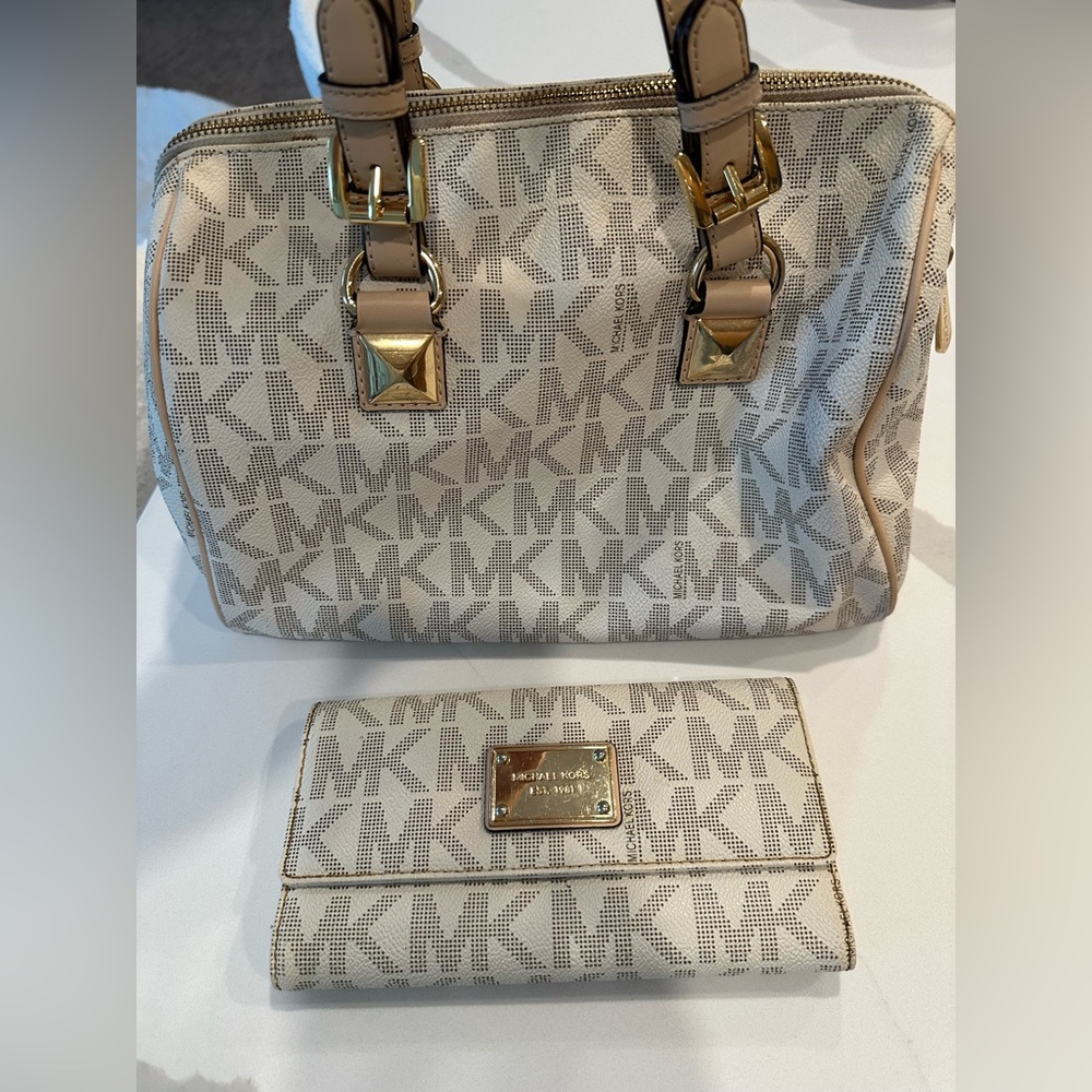 Michael KORS Grayson purse and wallet